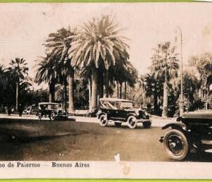 af0171 - ARGENTINA - VINTAGE POSTCARD - Buenos Aires - Paseo de palermo - 1927