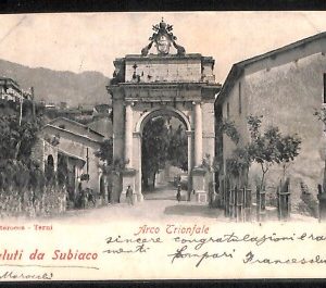 ab3373 - CARTOLINA D'EPOCA - Roma Provincia - Subiaco