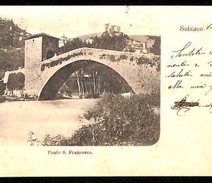 ab3374 - CARTOLINA D'EPOCA - Roma Provincia - Subiaco