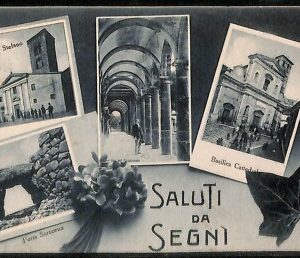 ab3377 - CARTOLINA D'EPOCA - Roma Provincia - Segni 1930