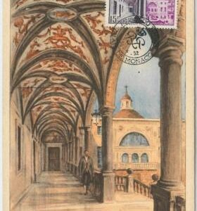 48272  - MONACO  - MAXIMUM CARD  - Architecture1952