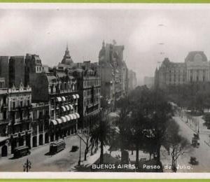 af0164 - ARGENTINA - VINTAGE POSTCARD - Buenos Aires - Paseo de Julio - 1927