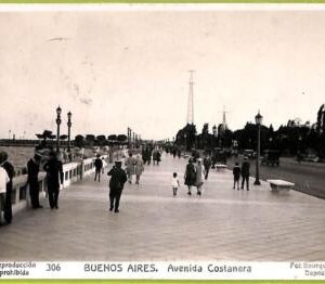 af0166 - ARGENTINA - VINTAGE POSTCARD - Buenos Aires - Avenida Costanera