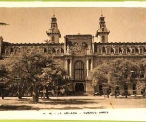 af0162 - ARGENTINA - VINTAGE POSTCARD - Buenos Aires - La Aduana - 1935