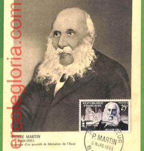 32577 - FRANCE -  MAXIMUM CARD - 1955 -  Pierre Martin