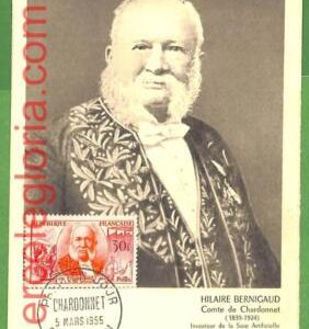 32578 - FRANCE -  MAXIMUM CARD - 1955 -  Hilaire Bernigaud