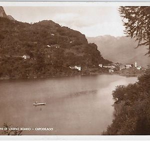 43733   CARTOLINA d'Epoca - BRESCIA  - CASINO Boario  1935