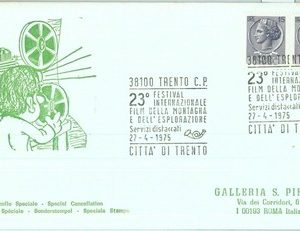 86619 - ITALY - Postal History -  SPECIAL event  COVER 1976  CINEMA