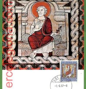 32667 - Switzerland -  MAXIMUM CARD  - 1967 - Religion PRO PATRIA
