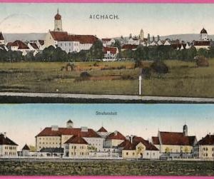 af8671 - Deutschland GERMANY - Ansichtskarten VINTAGE POSTCARD - Aichach - 1911