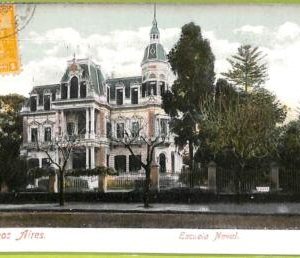 af0398 - ARGENTINA - VINTAGE POSTCARD - Buenos Aires  - Escueia Naval
