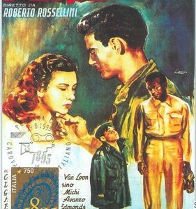 67278 - ITALY  - Postal History -  SPECIAL POSTCARD -  CINEMA 1995 R Rossellini