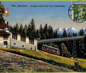 ad4124 - SWITZERLAND Schweitz  - Ansichtskarten VINTAGE POSTCARD - Chaumont-1920