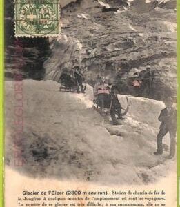 ad4201 - SWITZERLAND - Ansichtskarten VINTAGE POSTCARD -  Glacier de l'Eiger