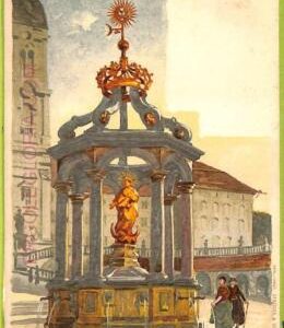 ad4208 - SWITZERLAND Schweitz - Ansichtskarten VINTAGE POSTCARD - Einsiedeln