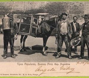 af0401 - ARGENTINA - VINTAGE POSTCARD - Buenos Aires - ETHNIC - 1904