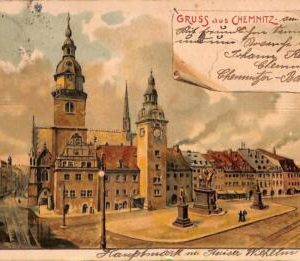 ab9077  - Ansichtskarten  POSTCARD - GERMANY Deutschland - Gruss aus Chemnitz