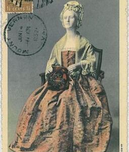 37243   - USA -  MAXIMUM CARD - MARTHA WASHINGTON 1952