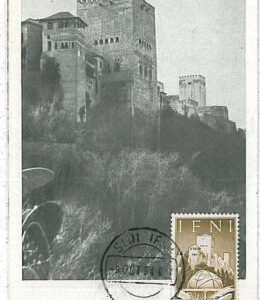 38778 -  IFNI - MAXIMUM CARD -1954 - ARCHITECTURE