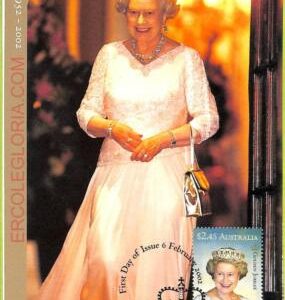 ad3261 - AUSTRALIA - Postal History - Set 2 MAXIMUM CARD - 2002  Queen Elizabeth