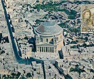 21939 - MALTA - MAXIMUM CARD - ARCHITECTURE :
