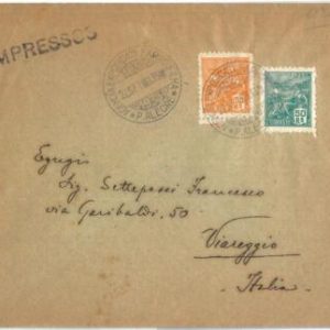 69188 - BRAZIL - POSTAL HISTORY - "IMPRESSOS" printed matter COVER to ITALY 1935