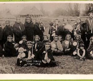 aa5536 - CHILE - Vintage Postcard - INDIOS - Real photo - Ethnic - 1933