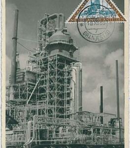 32962- NETHERLANDS - MAXIMUM CARD : ARCHITECTURE Petrol ANTILLES 1955