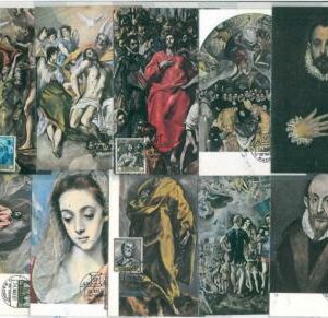 37288- SPAIN - MAXIMUM CARD  : ART painters:Velázquez - COMPLETE SET of 10 CARDS