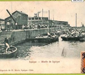 aa5459 - CHILE - Vintage Postcard - Iquique - 1904