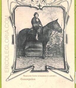 aa5551 - CHILE - Vintage Postcard - Indos - Concepcion - 1904