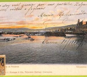 aa5434 - CHILE - Vintage Postcard - Valparaiso