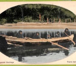 aa5547 - CHILE - Vintage Postcard - INDIOS - Tierra del Fuego