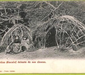 aa5550 - CHILE - Vintage Postcard - Indias Alacaluf