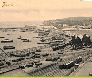 aa5444 - CHILE - Vintage Postcard - Talcahuano