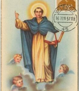 48421 - SPAIN - MAXIMUM CARD  -  RELIGION : San Vincente Ferrer  1957