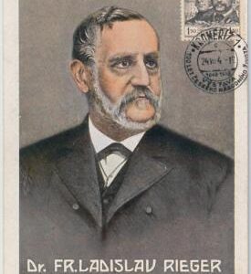 51375  - Czechoslovakia - MAXIMUM CARD - 1948  František Ladislav Rieger