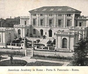ab0868 - CARTOLINA D'EPOCA - ROMA Città : American Academy in Roma