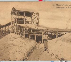 66448 - CONGO BELGE - Postal History -  PICTURE Stationery Card    MINERALS