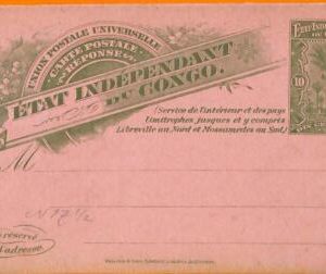 aa0030 - Congo Belge - POSTAL HISTORY - Stationery Card  #18