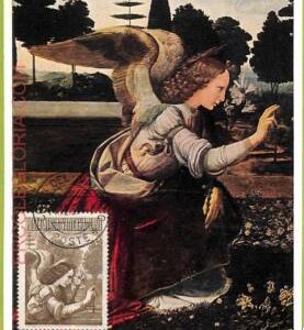 ad3277 - VATICAN - Postal History - MAXIMUM CARD - 1939 - Art RELIGION