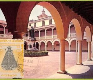 ad3271 - COLOMBIA - Postal History - MAXIMUM CARD - 1964 - ARCHITECTURE