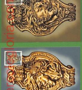 ag7368 - GERMANY - Set of 2  MAXIMUM CARD -  Archaeology