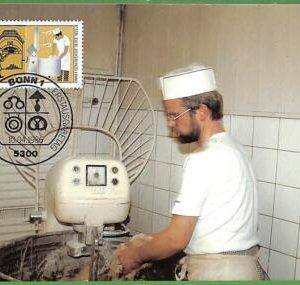 ag7422 - GERMANY - SET OF 3  MAXIMUM CARD - 10.04.1986 - JOBS