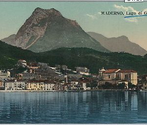 54728 -- CARTOLINA d'Epoca - LAGO di GARDA:  MADERNO