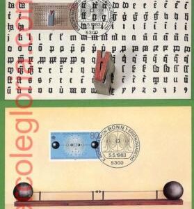 ag7441 - GERMANY - Set of 2  MAXIMUM CARD - 5.5.1983  EUROPA
