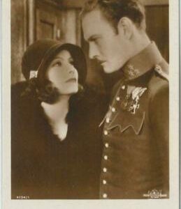 62070 - VINTAGE POSTCARD - CINEMA, Greta Garbo and Conrad Nagel