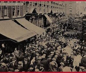 ai0291 -  GREAT BRITAIN - VINTAGE POSTCARD - Petticoat Lane, Goulston St
