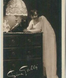 62114 - POSTAL VINTAGE - CINE, Lina Galli