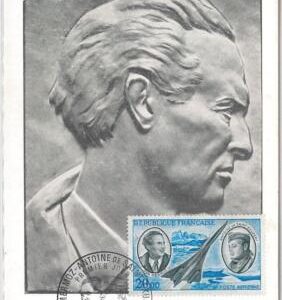 51408  - FRANCE -  POSTAL HISTORY - MAXIMUM CARD - 1970 AVIATION : Mermoz